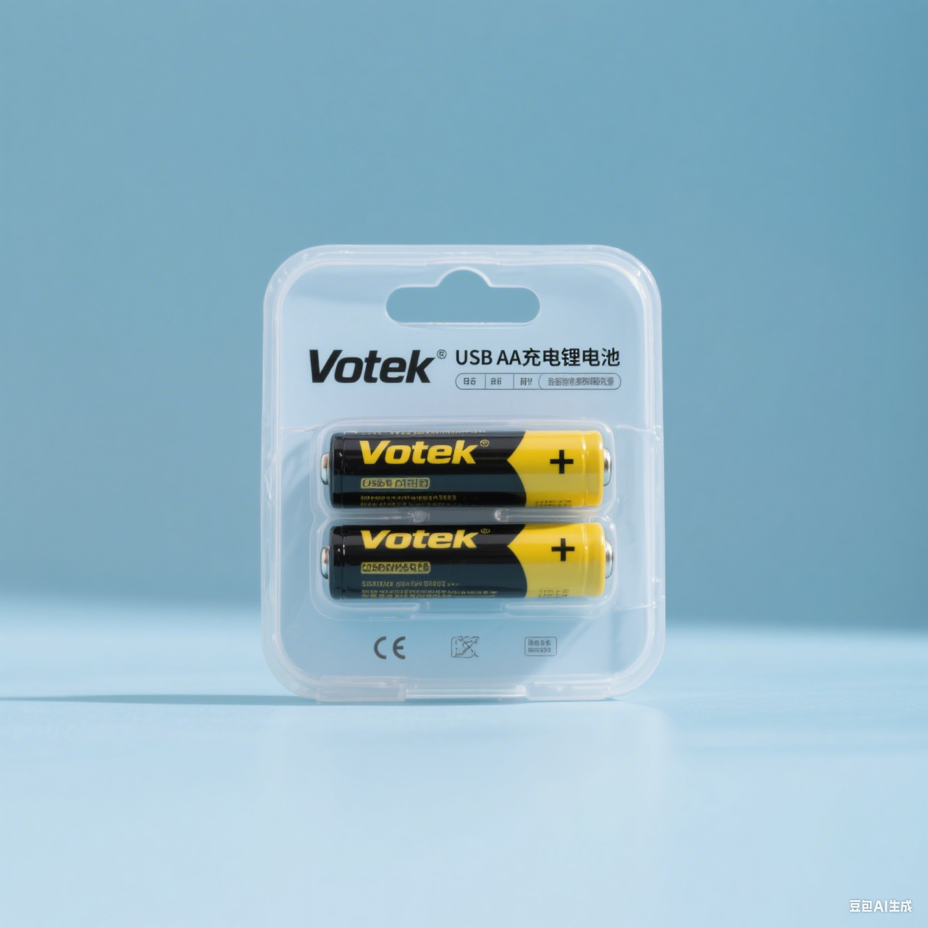 USB Type-C AA Eco-friendly Rechargeable Cylindrical Lithium Ion Batteries Replace 1200+ Disposables