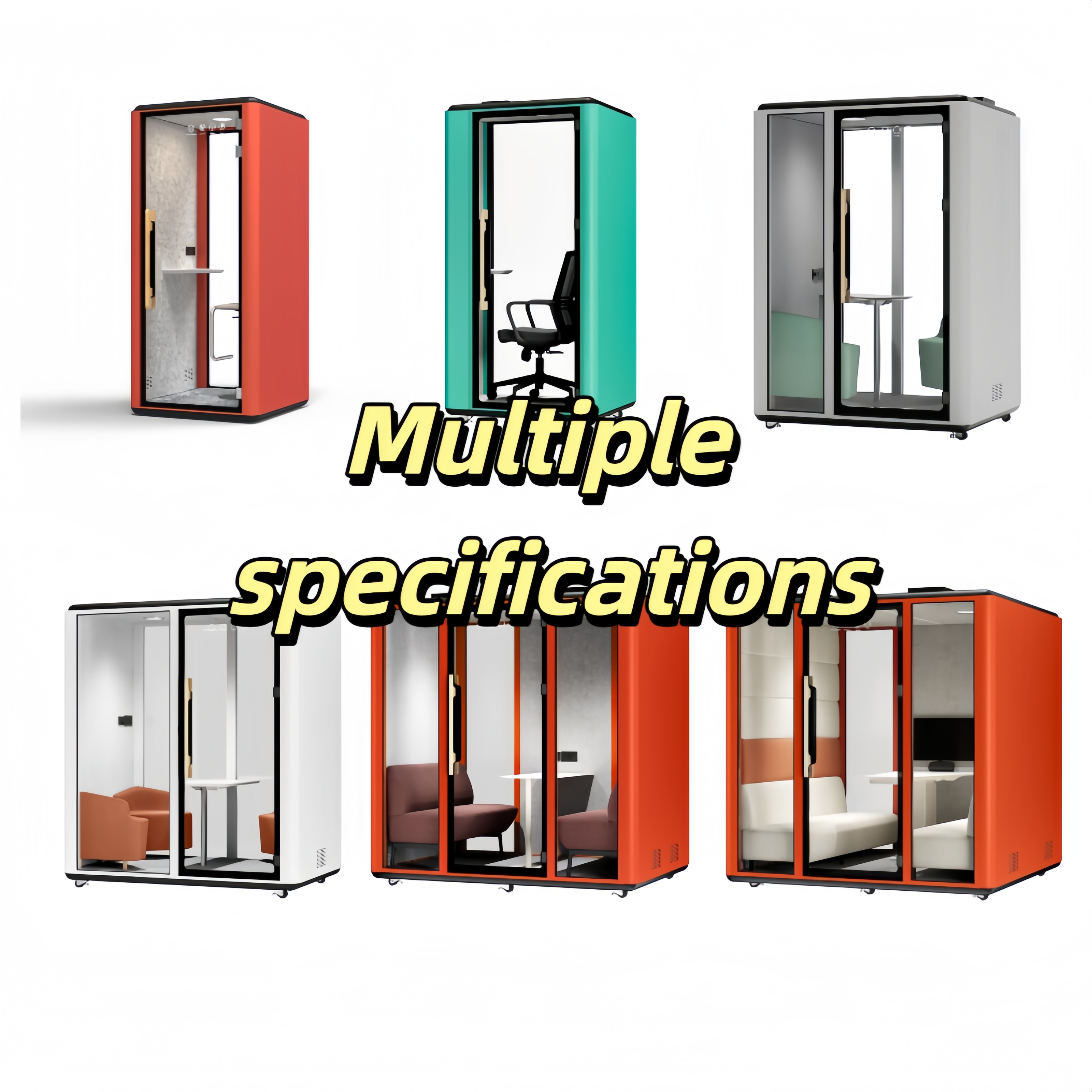 Sound Proof Telephone Pod Office Phone Booth Portable Studio Office Pods Work Sound Proof Studio Sound Proof Room Rem Pod