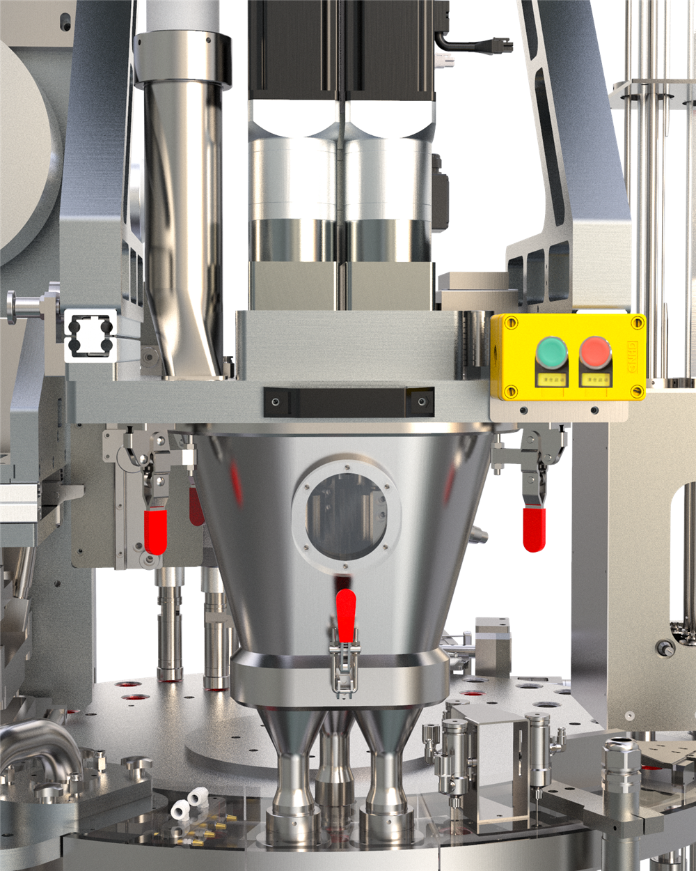 Servo dosing station