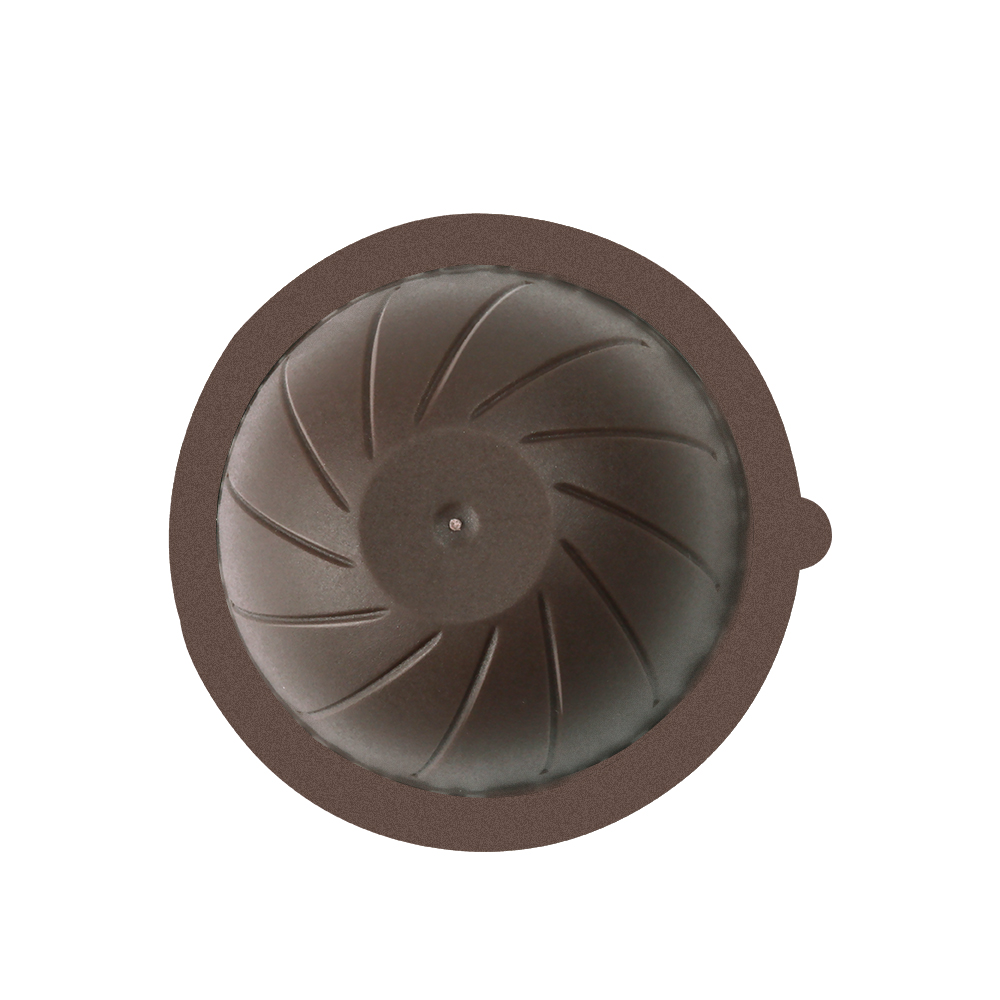 Refillable Disposable Vertuo Coffee Filter Pod Capsule with Self Adhesive Foil Seal Aluminum Film Lid