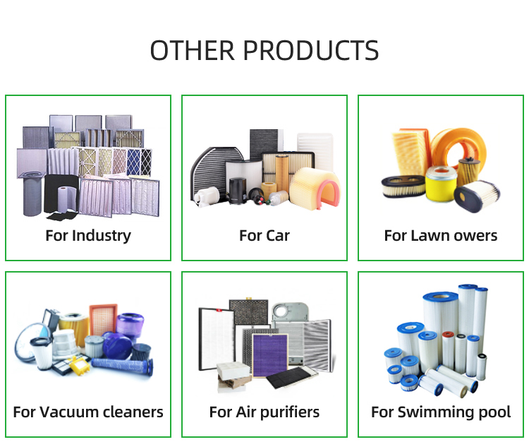 Industrial, Car and Lawn Mower Filters