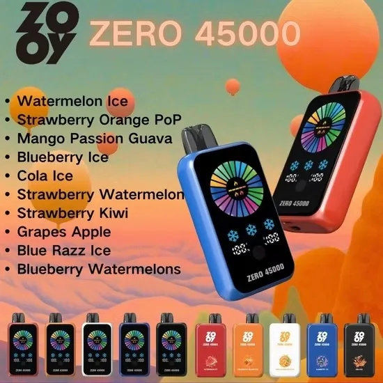 Zooy Zero 45000 Puffs Disposable Vape Details 3