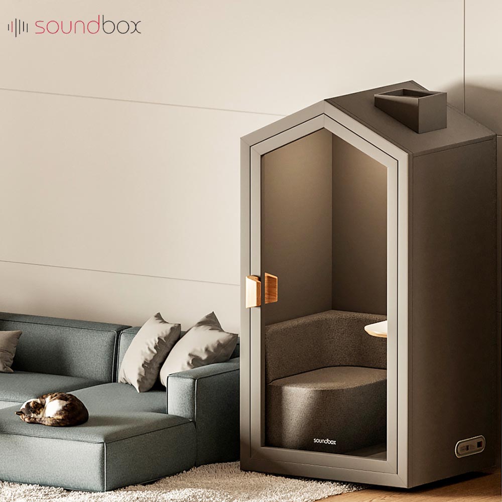 Movable Silence Modular Office Phone Booth Noise Soundproof Office Pod Work Open Booths