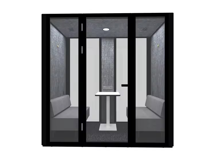 High Quality Strong Soundproof Indoor Phone Booth Modern Enclosed Office Pod for Outdoor Use Unlimited Private Space Wholesale