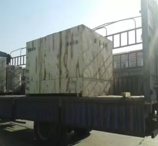 Packaged Machine Ready for Shipping