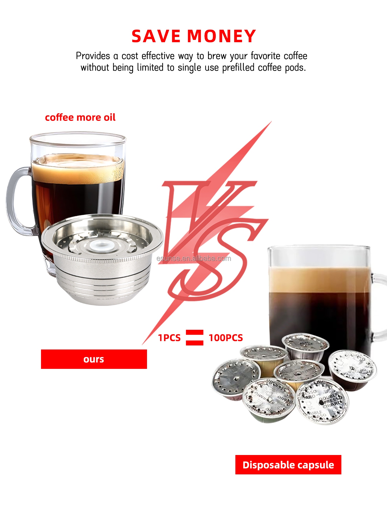 Refillable Coffee Capsule Detail 8