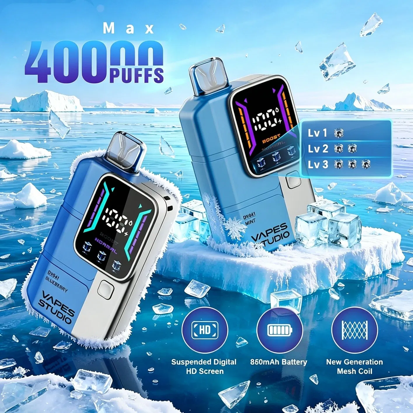 Customized 0% Vapes Disposable 0 Nic Zero No Pen Nicotine Free Vape
