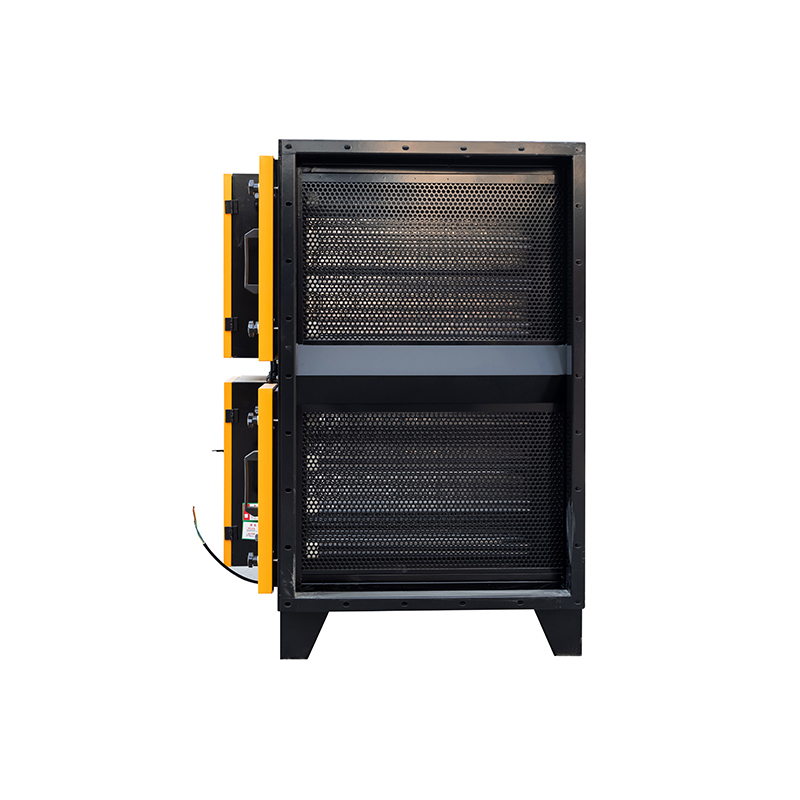 Deyue Kitchen Air Purifier System with Iron Construction Activated Carbon 90% Odor Removal &amp; Oil Smoke Purifier