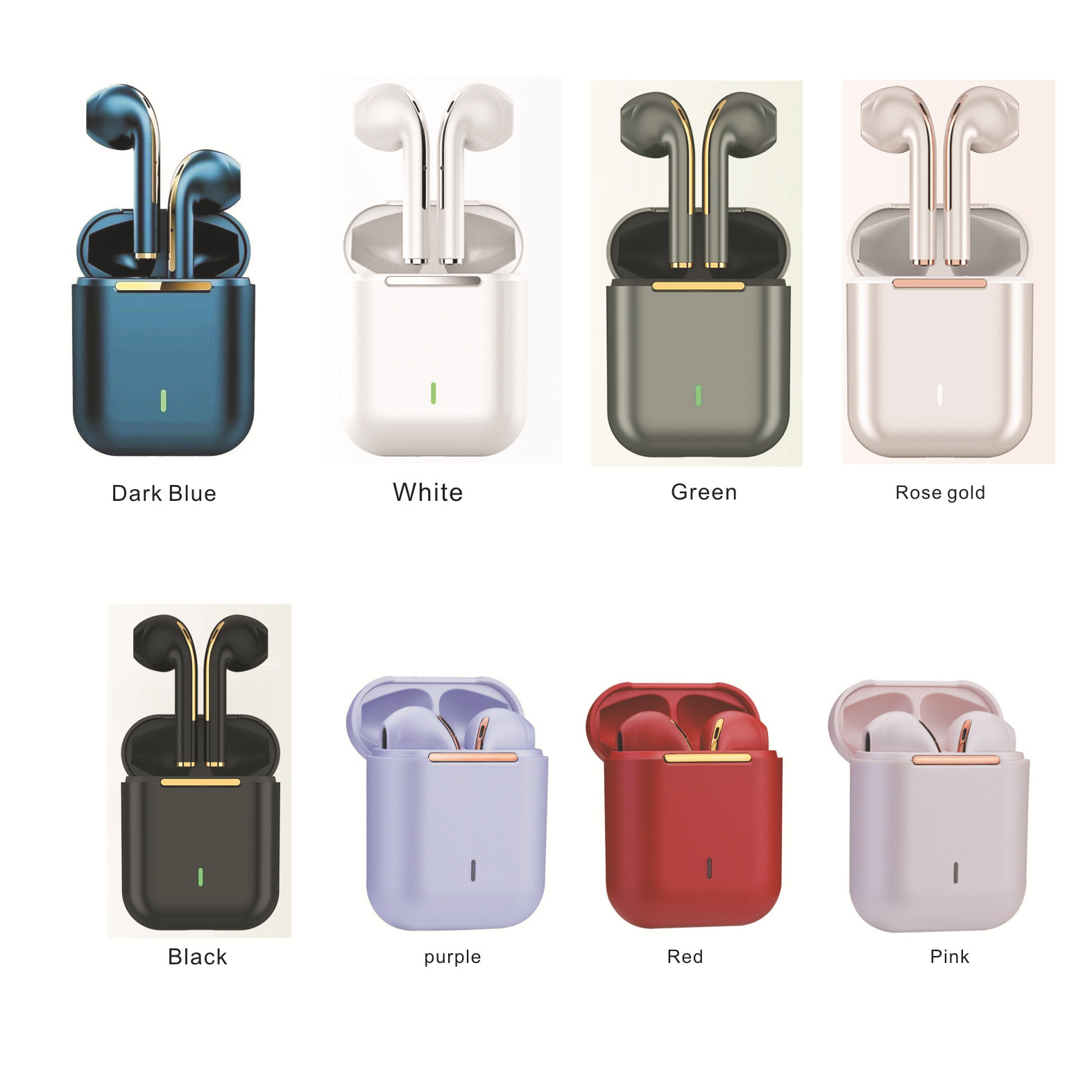 Air Pro Pods Mini BT Wireless In-Ear Earbuds TWS Buds with LED Battery Indicator In-Ear Headphones Mobile Gadgets