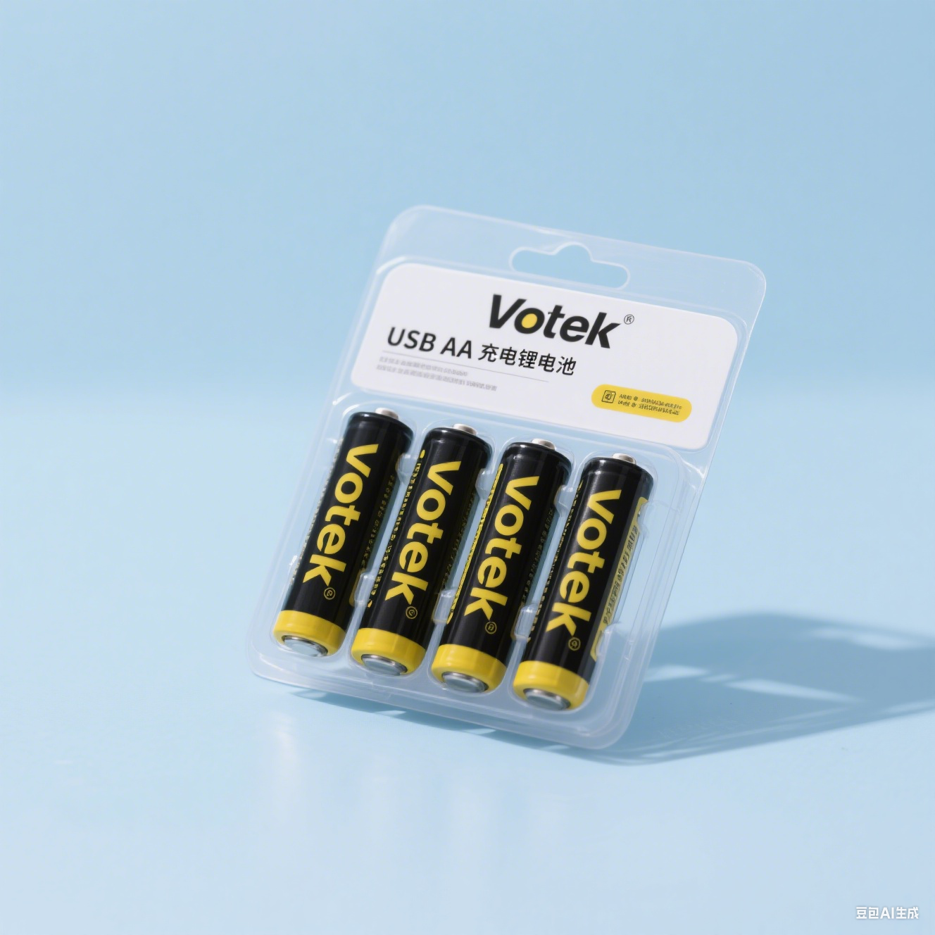 USB Type-C AA Eco-friendly Rechargeable Cylindrical Lithium Ion Batteries Replace 1200+ Disposables