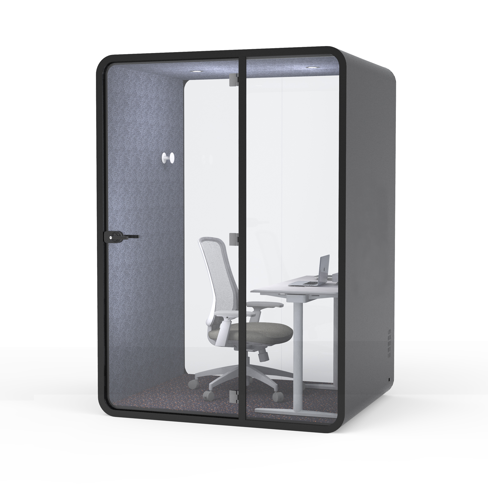 Big Size Sound Proof Office Pods Open Acoustic Phone Booth Office Meeting Pod