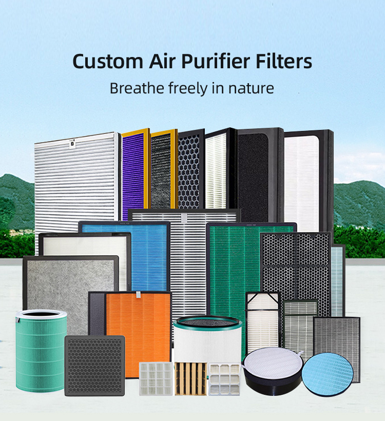 H13 True Hepa Filter 2 in 1 air Purifier Humidifier Filter