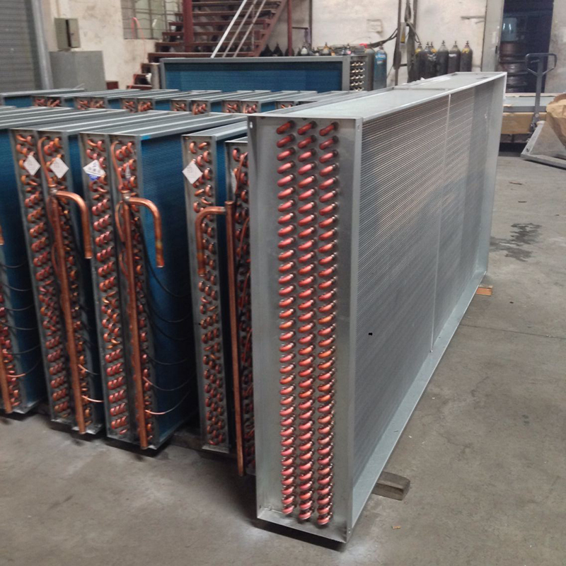 Custom Copper Fin Tube Heat Exchanger Replacement Coil for Industrial HVAC &amp; Dehumidification Systems