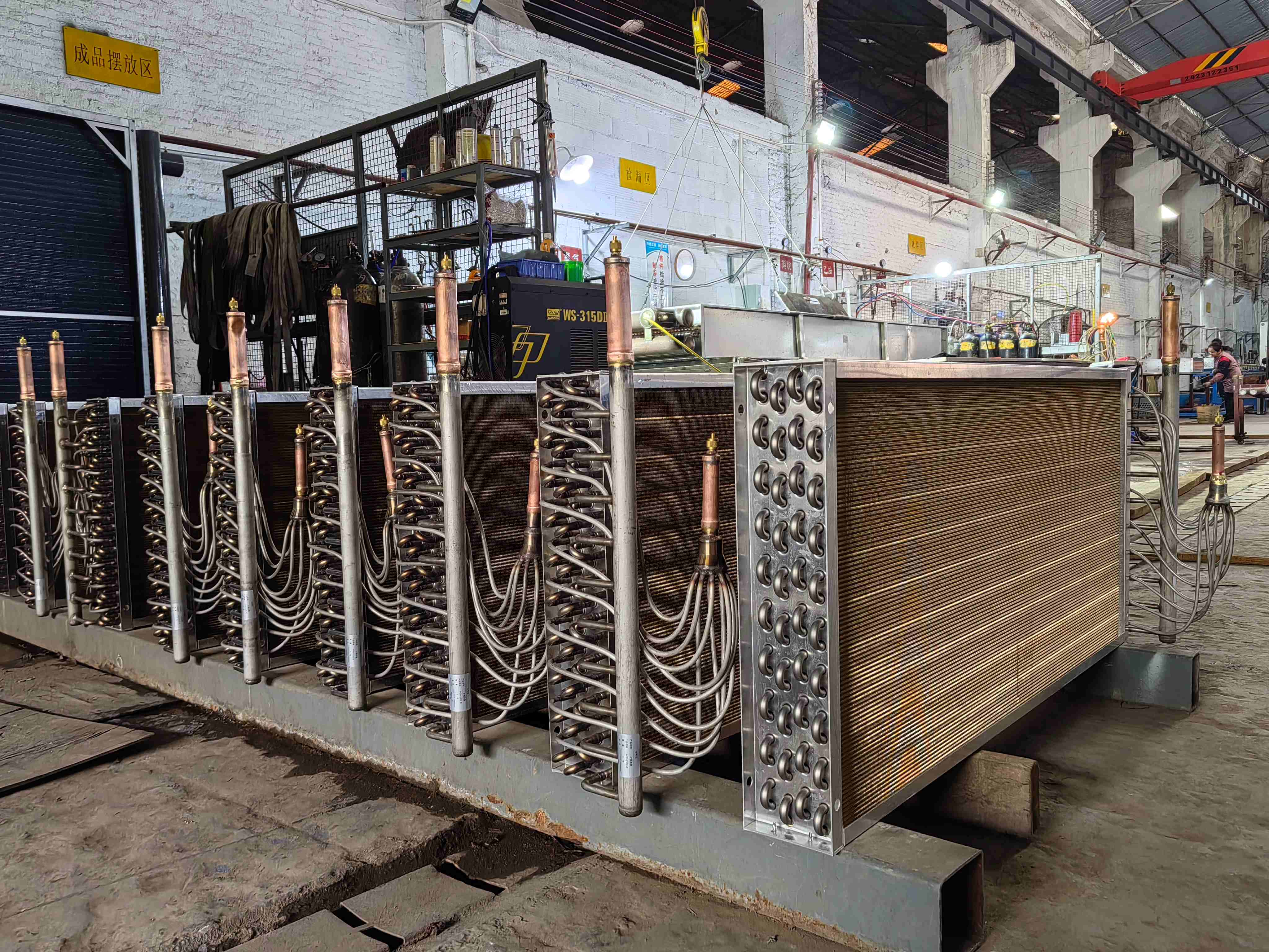 Aidea Complete AHU Coil Solutions with PLC Core Components High-Accuracy Cooling &amp; Heating Reheat Coils for All Applications