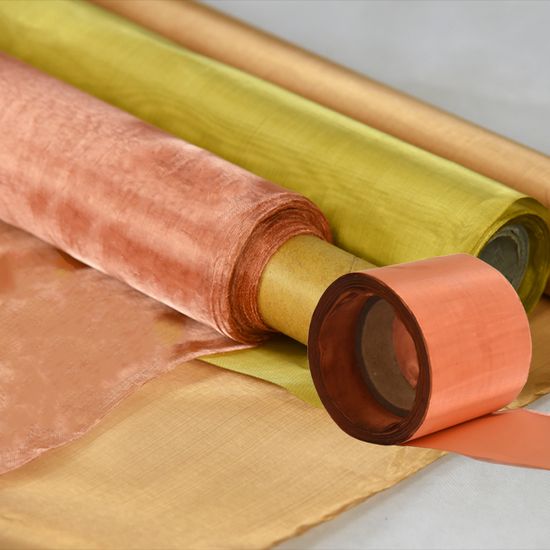 Customizable-Sized Woven Wire Mesh Tin-Plated Copper Metal and Coils, Suitable for Communication Tower Grounding Systems
