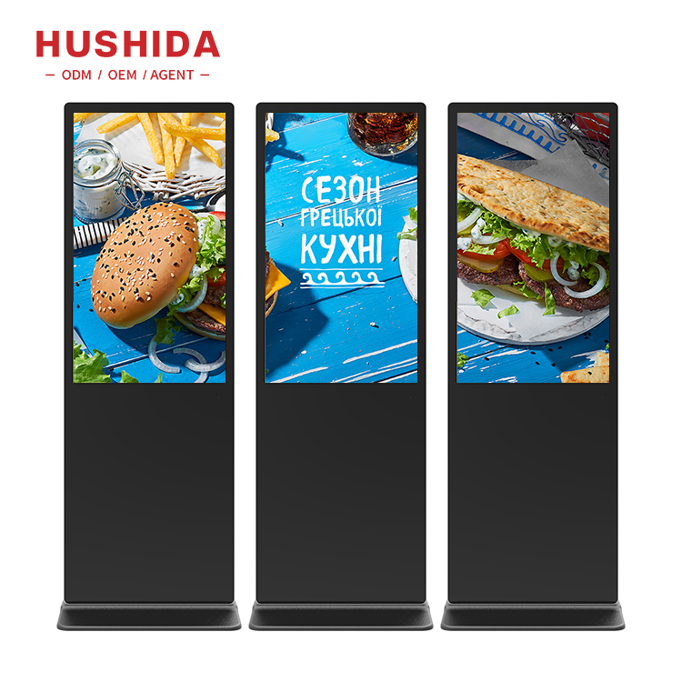 Best Selling Smart Kiosk Vertical LCD Advertising Display Digital Signage Totem Floor Standing Touch Screen