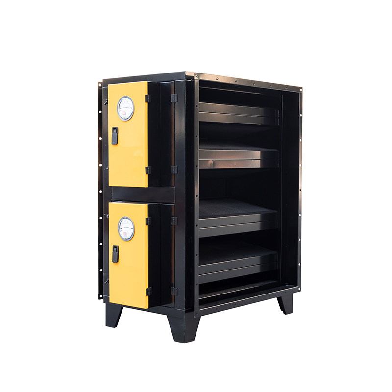 Deyue Kitchen Air Purifier System with Iron Construction Activated Carbon 90% Odor Removal &amp; Oil Smoke Purifier