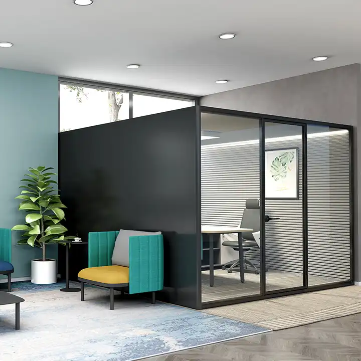 NEW Environmental protection Office Conference Pod Conference Video Kiosk Modern Large Office with Ventilation System