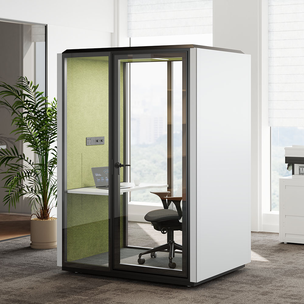 Sleeping Acoustic Cabin Office Office Building Pod Open Large Portable Soundproof Booth Steel Frame Meeting Pods