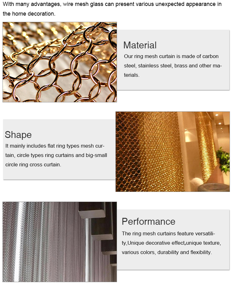 Ring mesh structure features