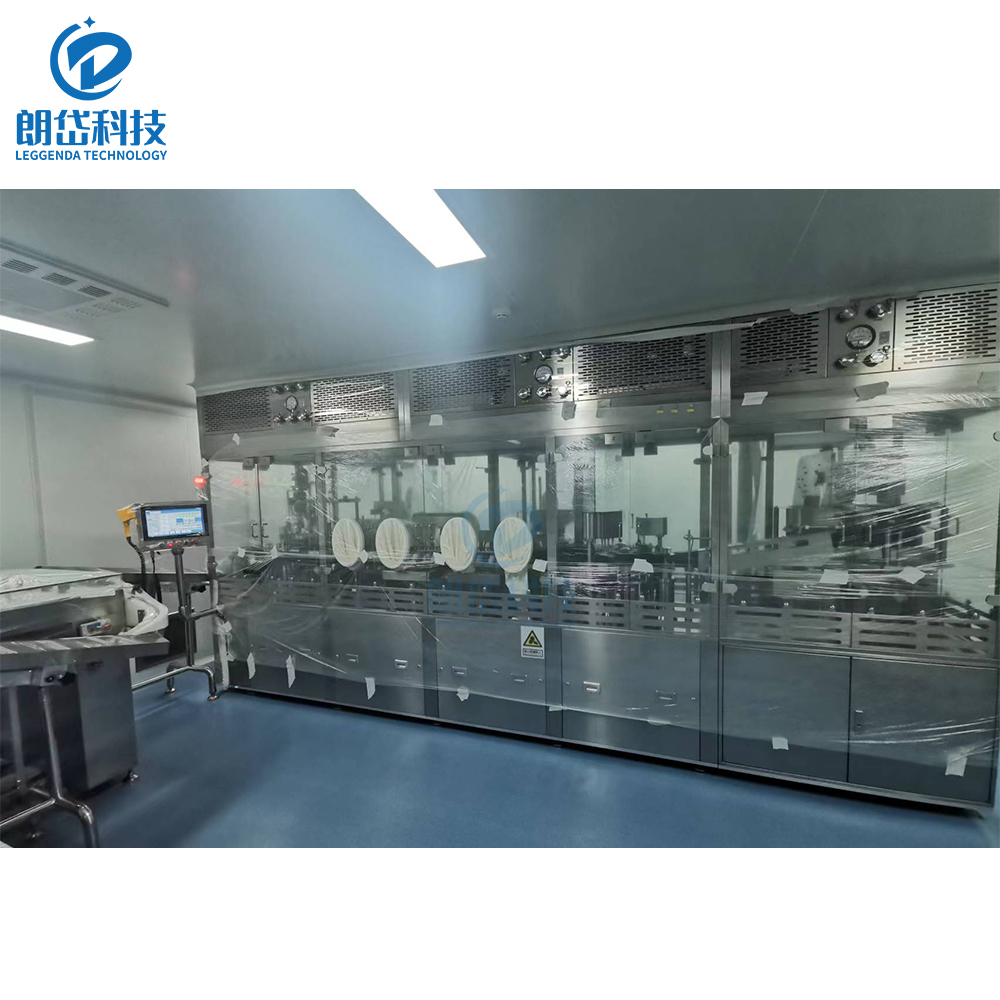Fully Automatic High Accuracy Injection Filling Machine Prefilled Syringes Electric Drive 1 Year Warranty Cosmetic Medical Glass