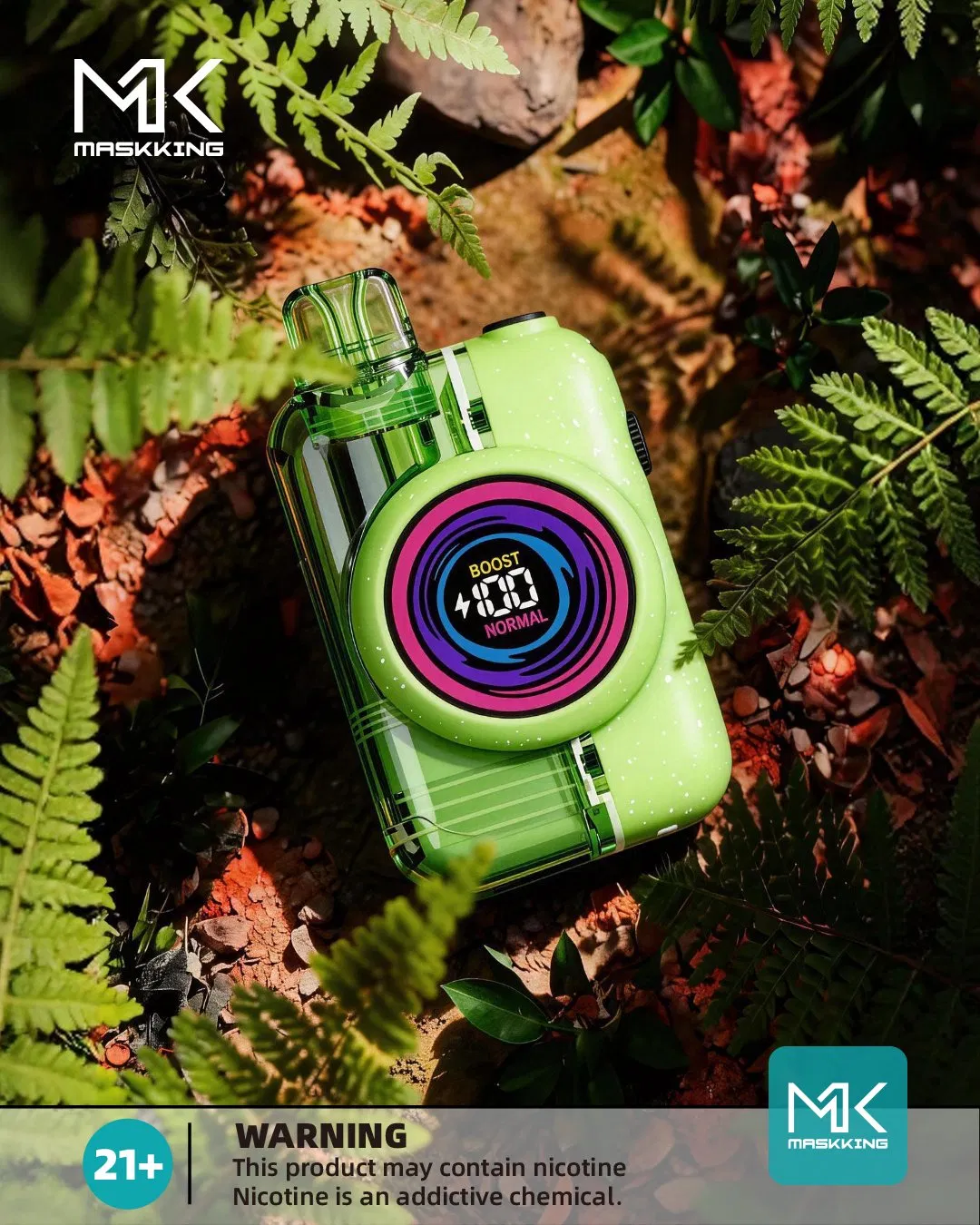 2026 Maskking Camo Refillable Prefilled Vape Kit Hot Legal Fashion Vape Device