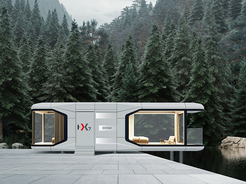 Extra-Large High Quality Mobile Space Capsule Intelligent Layout Modern Chinese Design Style Space-Saving Container
