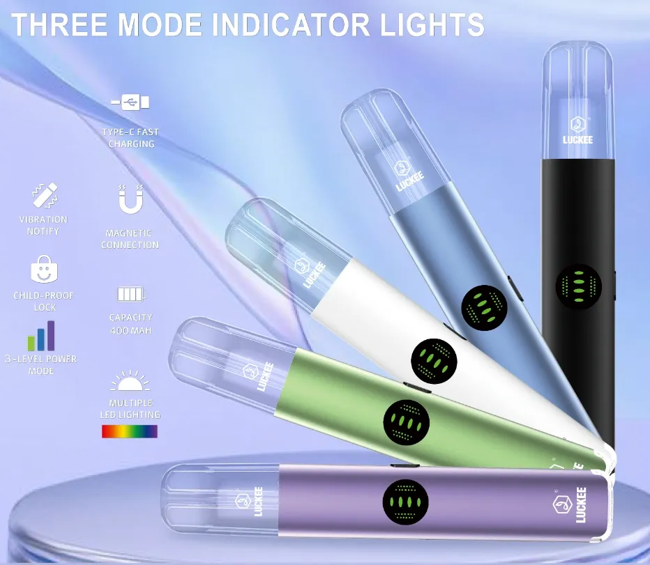 Luckee Chill Stick Prefilled Pod System Dimensions