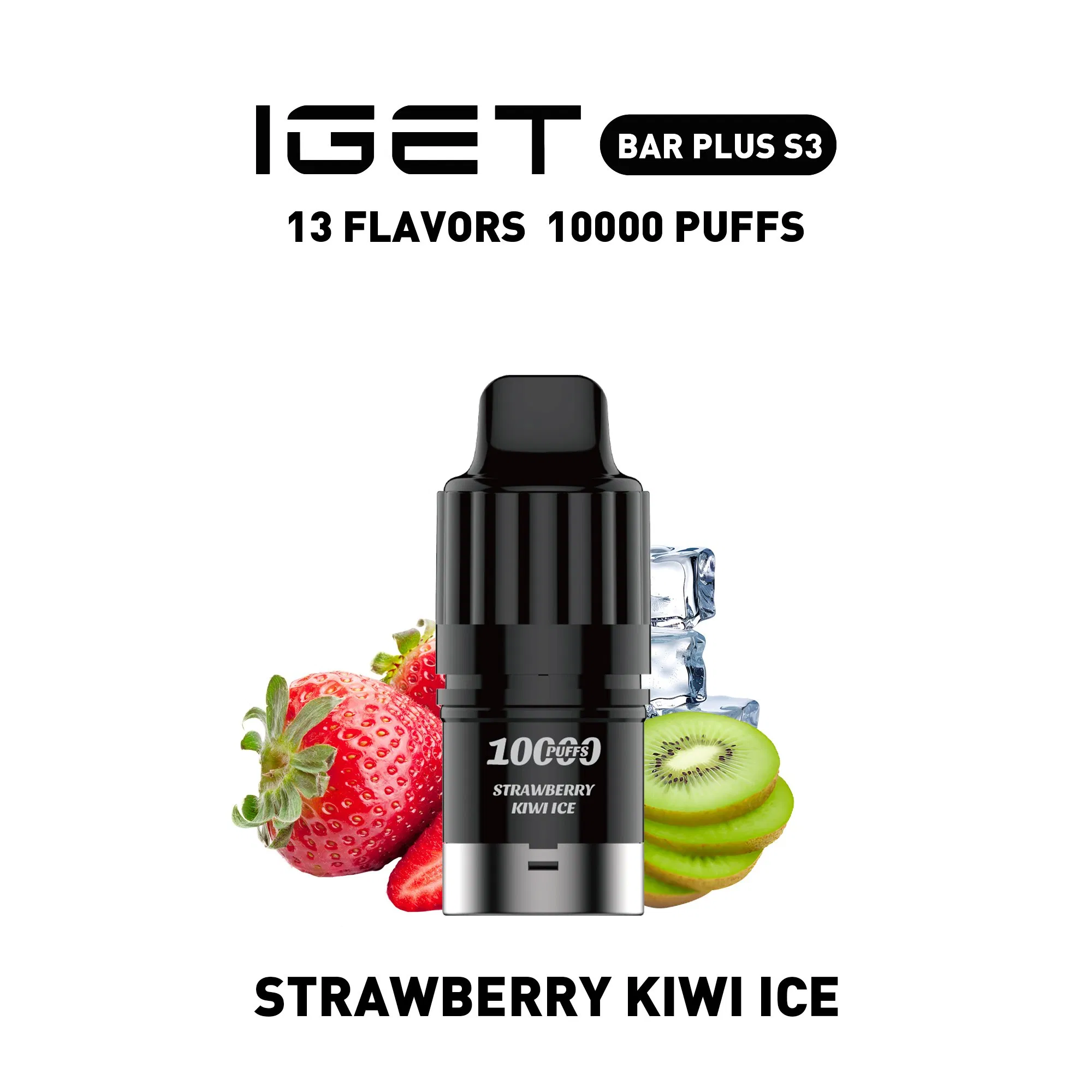 Iget Vape Disposable Bar Plus S3 Whosale Premium Kit Pod 10000 Puffs 10K