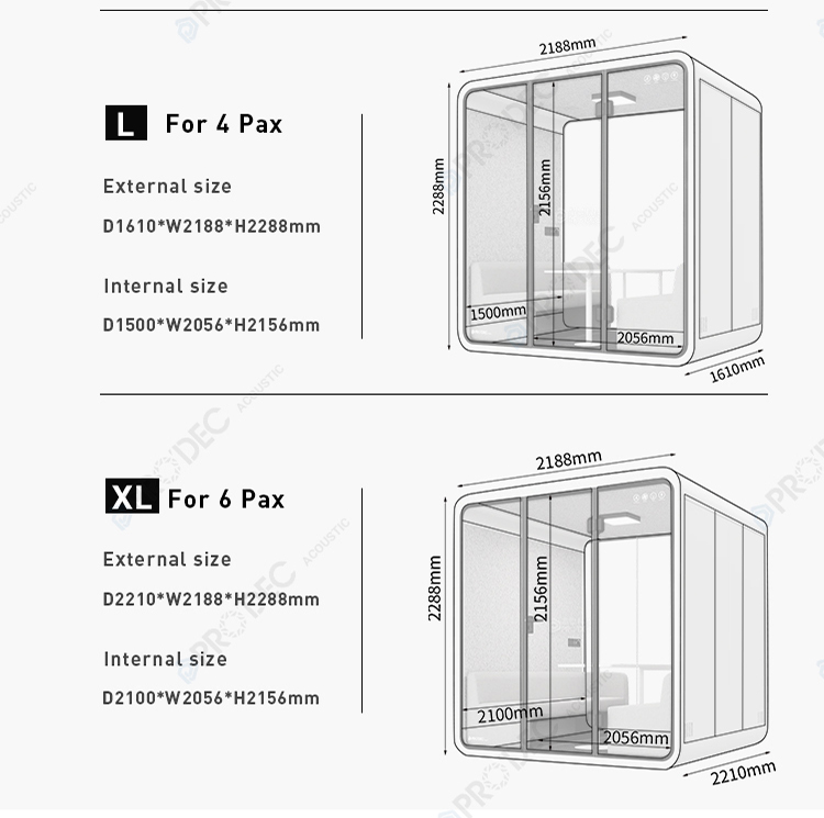 Acoustic Booth Installation Layout
