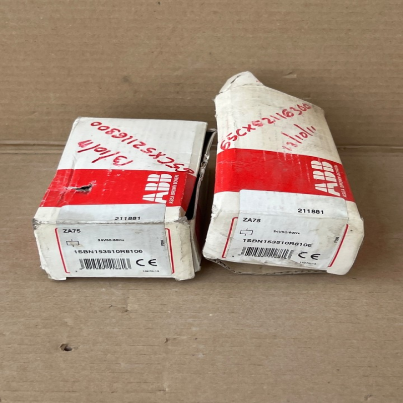 (Lot 2 Pcs) 1SBN153510R8106 ZA75 REPLACEMENT COIL Industrial Automation PAC PLC Controller