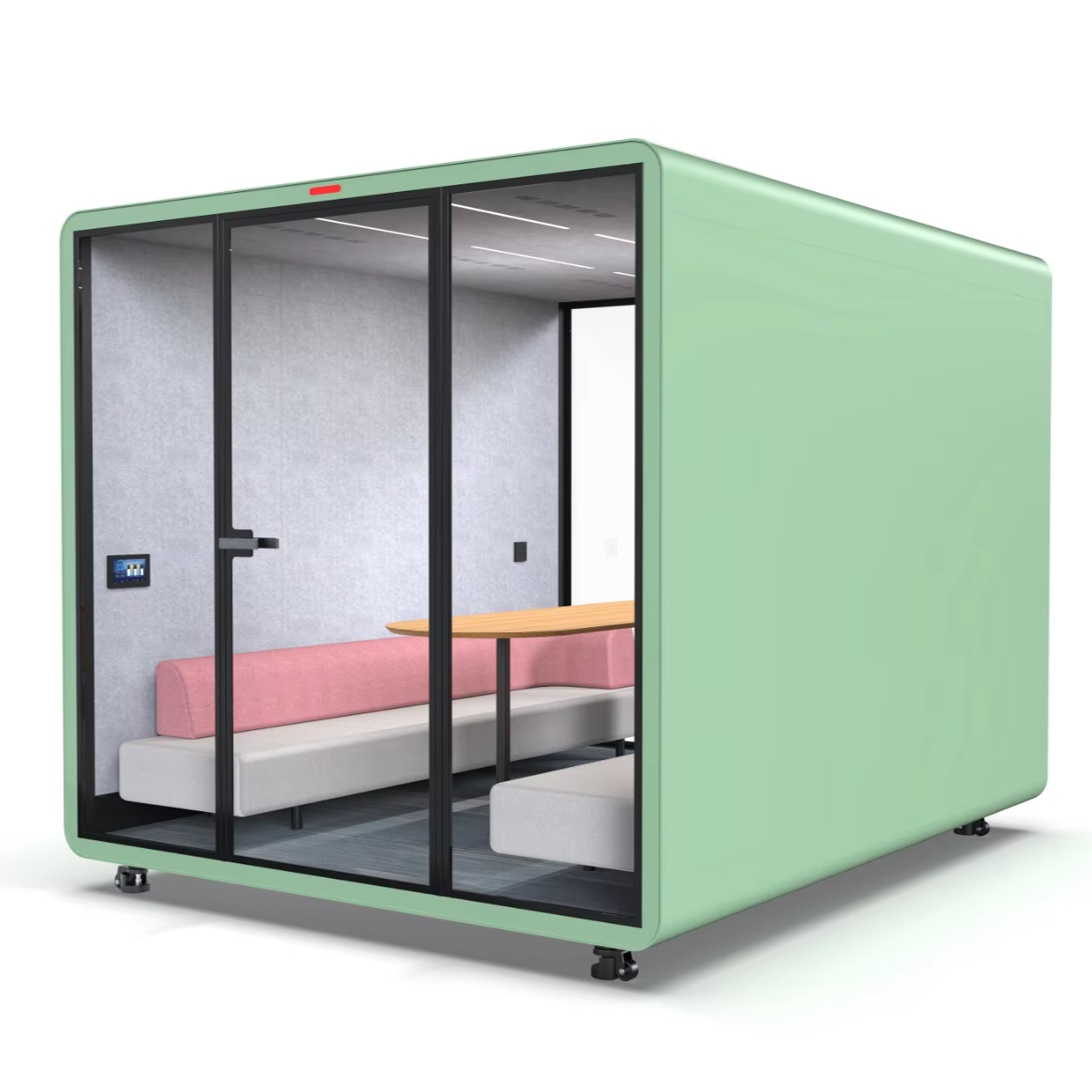 OMNI Enclosed Office Privacy Pod Soundproof Cabin for Focus Work