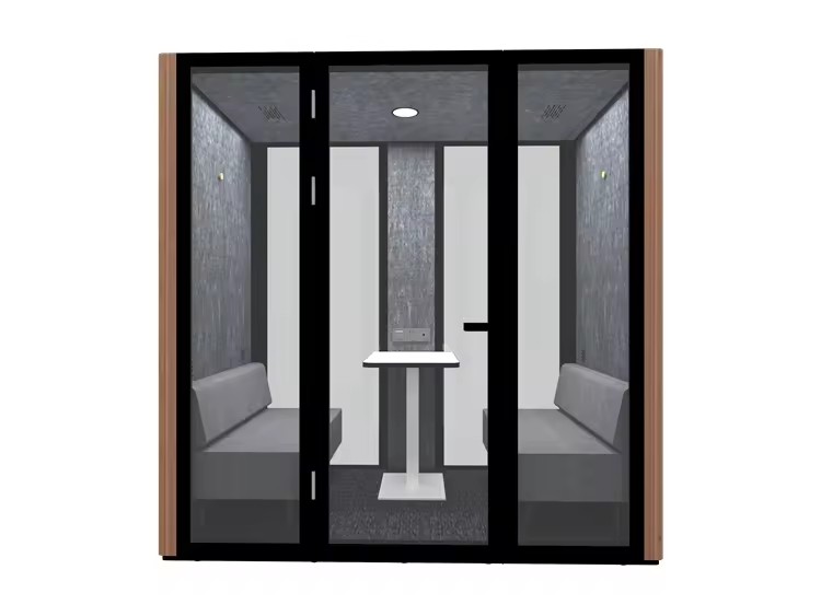 High Quality Strong Soundproof Indoor Phone Booth Modern Enclosed Office Pod for Outdoor Use Unlimited Private Space Wholesale