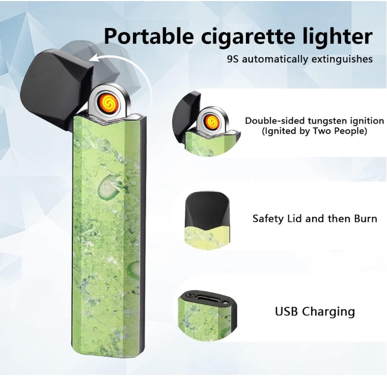 Custom Oem/odm Smoke Accessories Rechargeable Battery Pen Usb Type-c Charger Smoke Lighter With Preheat
