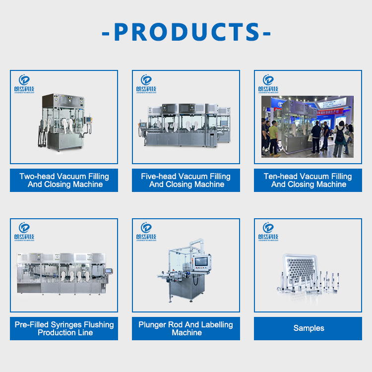 Syringe Vacuum Filling and Closing Machine
