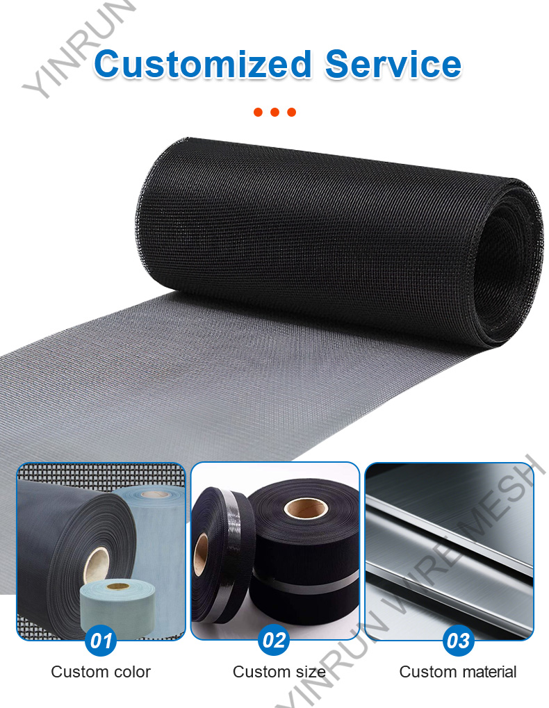 Soft Wire 18 Mesh Epoxy Coated Filter Element Supporting Wire Mesh