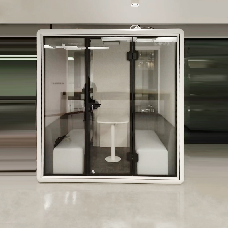 Modular Sound Insulated Office Pod Professional Soundproof Booth for Virtual Streaming and Conference Calls