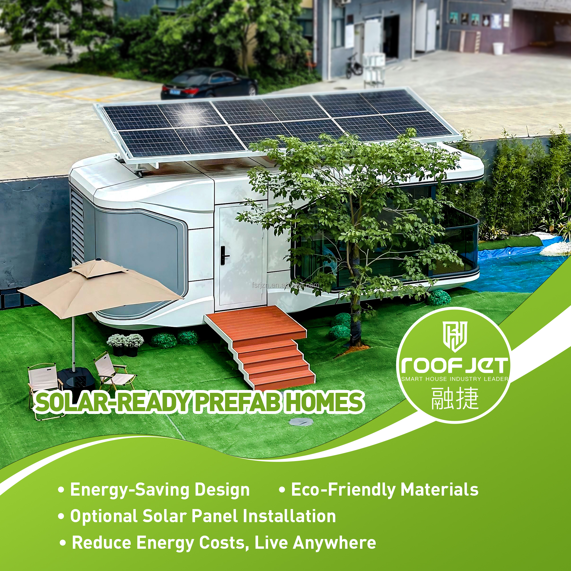 High Quality Contemporary Container Tiny House Space Capsule Resort Hotel House Prefab Houses Home Capsule Room