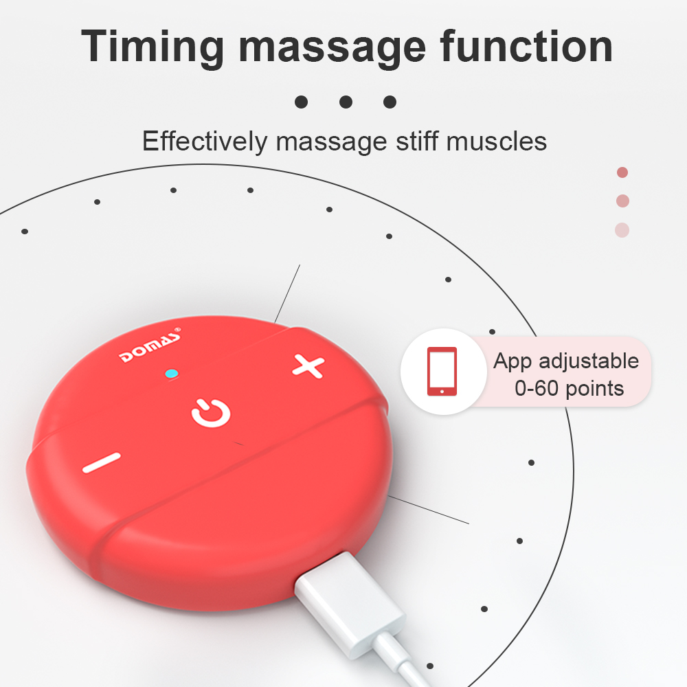 DOMAS Athlete Compact Pod Design Physical Therapy Machine Wireless Tens Rechargeable