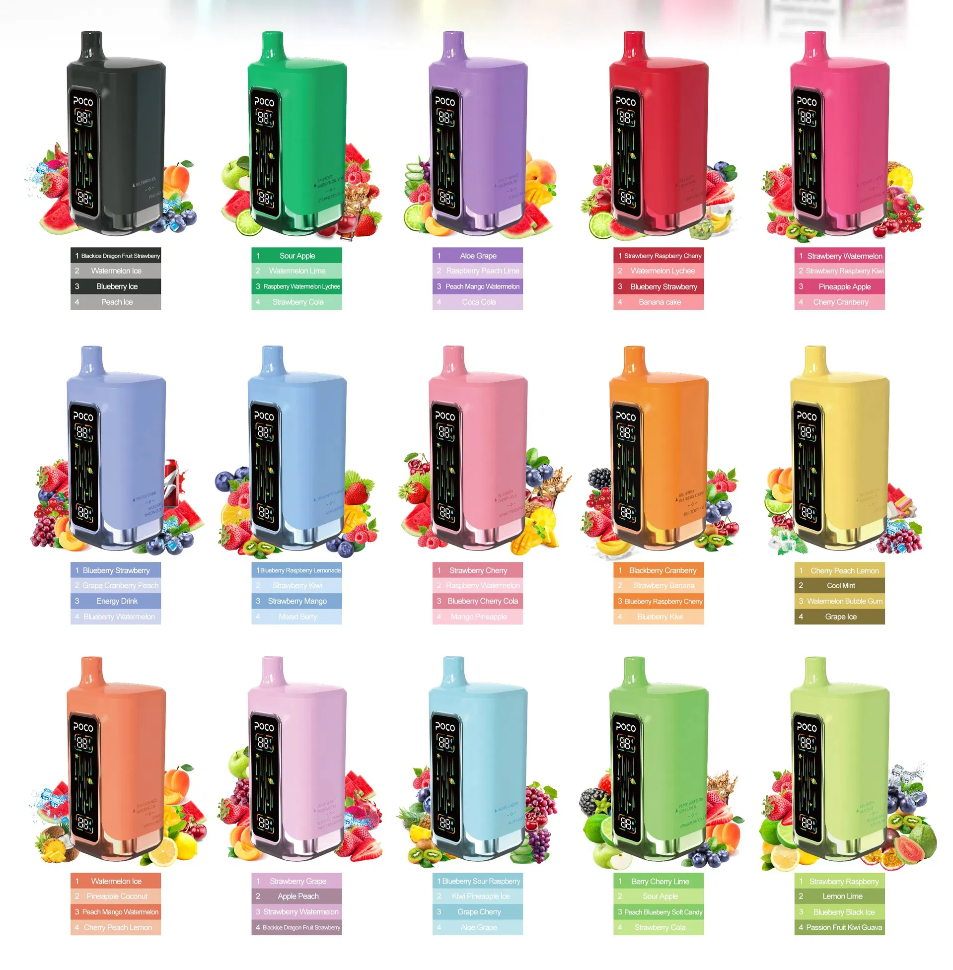 Poco FR80000 4in1 Flavors Description Details