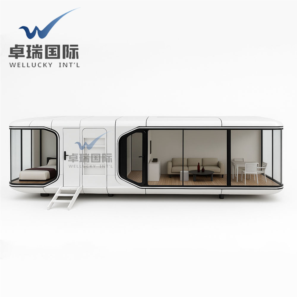 Compact Modular Space Capsule Bed Cabin Prefab Sleeping Pod for Hotel Room Apartment Rental Accommodation