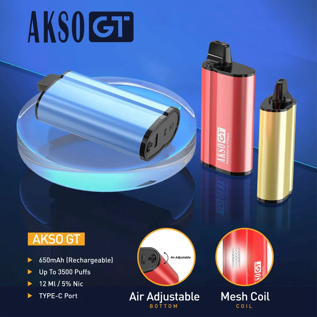 Disposable Vape Product Presentation