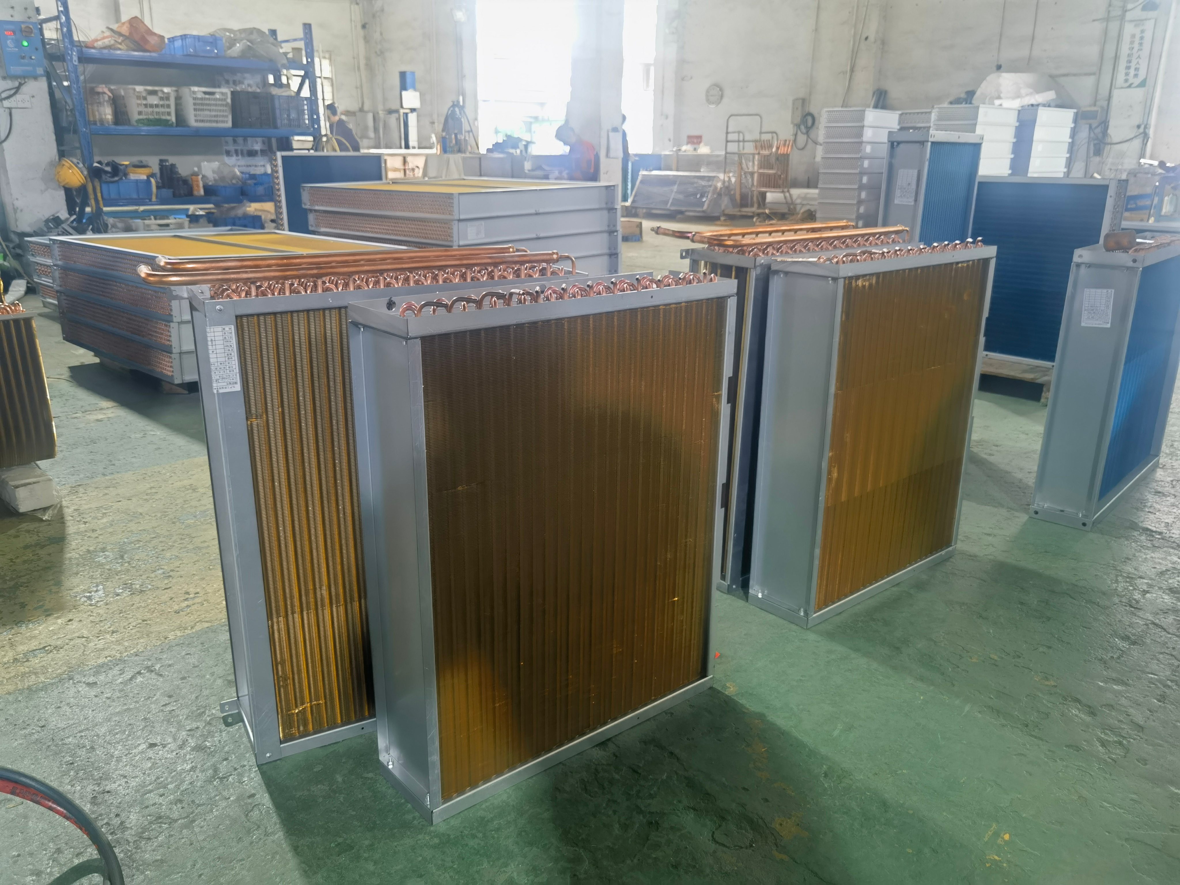 Aidea Complete AHU Coil Solutions with PLC Core Components High-Accuracy Cooling &amp; Heating Reheat Coils for All Applications