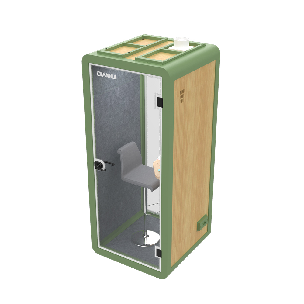 Modular Soundproof Office Phone Booth Office Pod Movable Phone Pod for One Person ISO/CE/ROSH