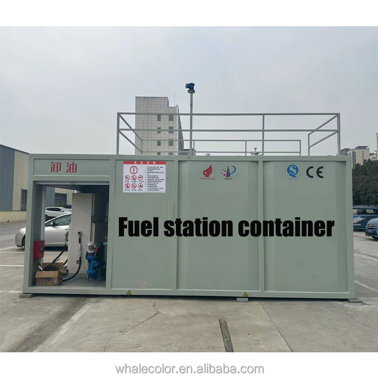 Portable Fuel Station 30000 Liters Portable Fuel Station Diesel Fuel Pod Portable for Remote Area &amp; Construction Site