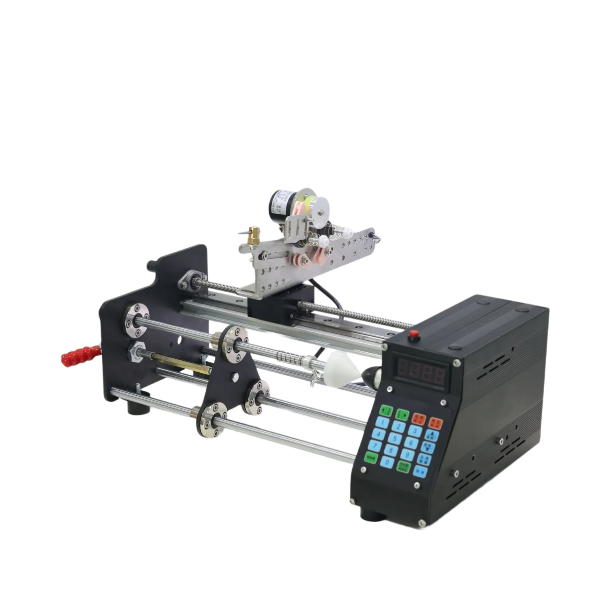 PWD-M-15 Precision Coiling System - Seamless Copper Wire Handling for Transformer Assembly