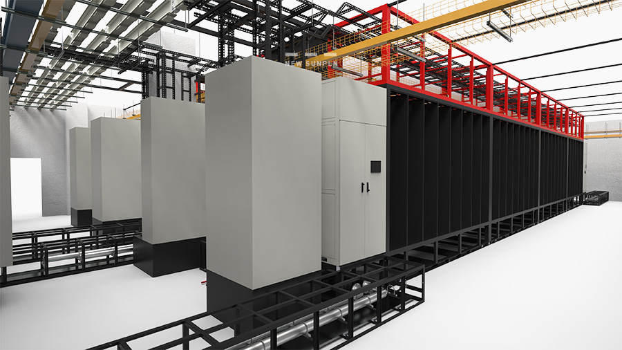 Prefabrication Modular POD IT SKID POD Pre-fabricated Module Data Center