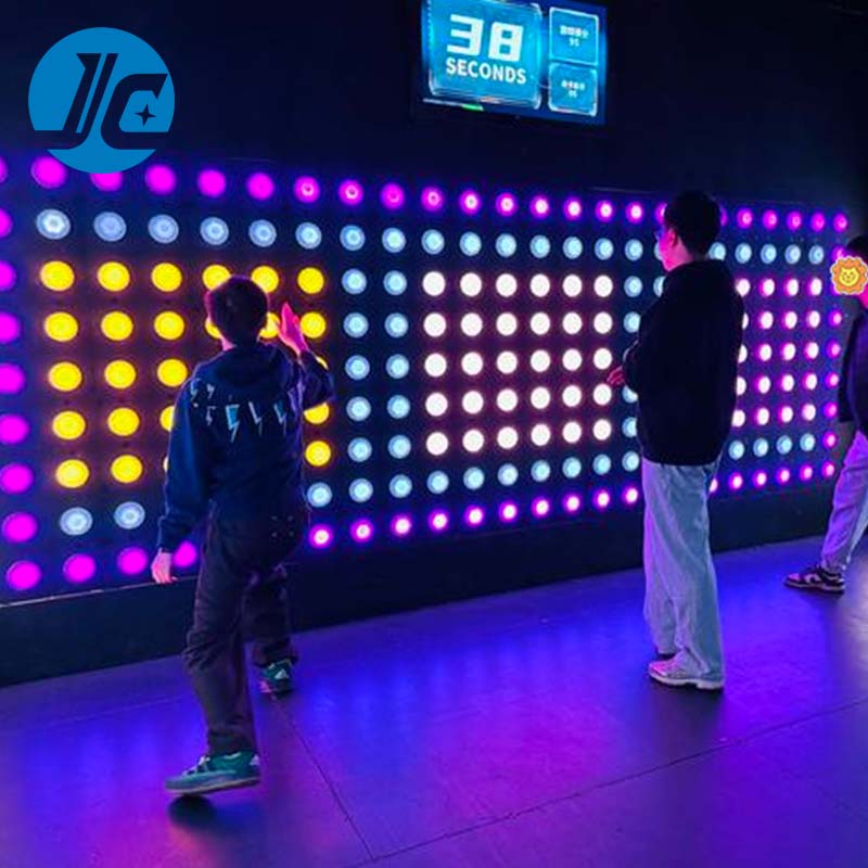 Interactive PC Push LED Light Button Activate Games for Party Room Play Team Entertainment Escape Arena Obstacle Airport Garden