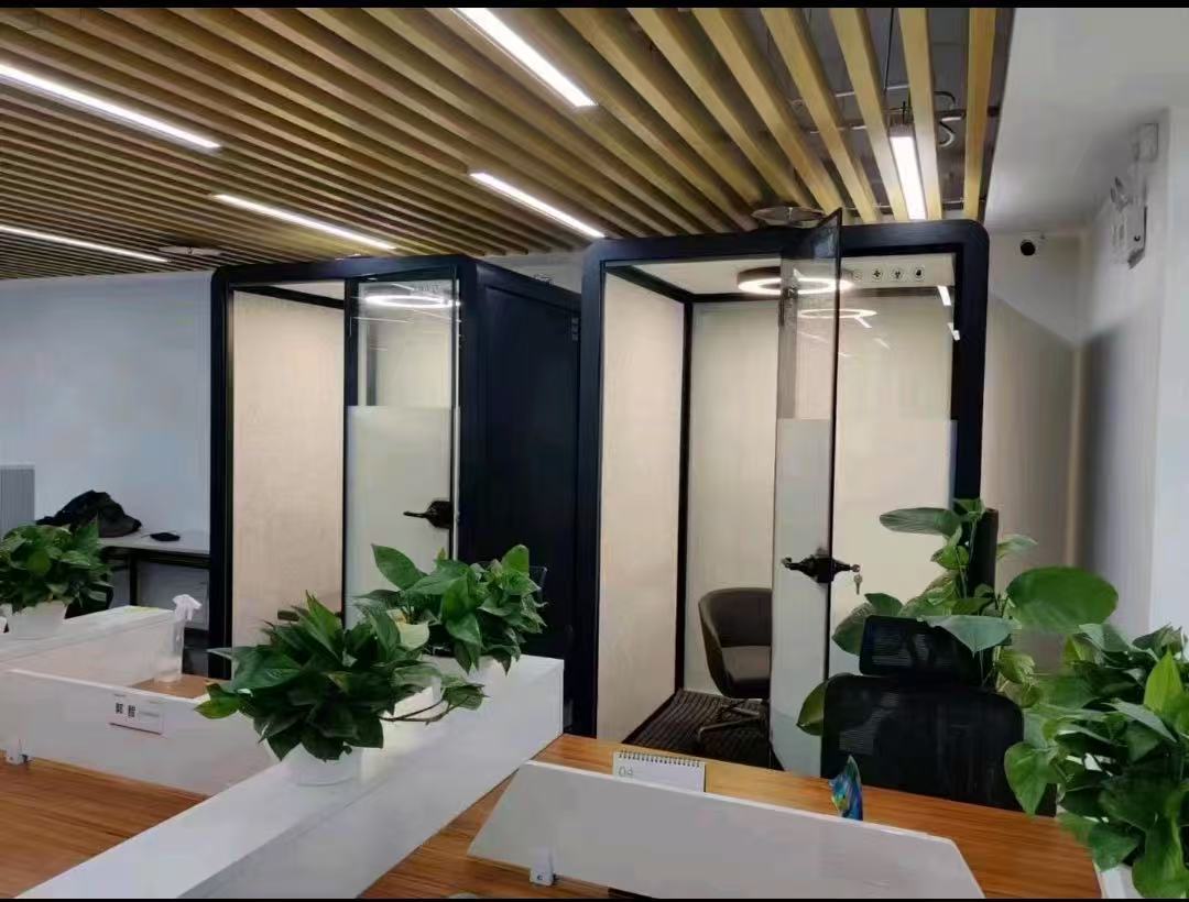 Portable Mini Outdoor Single Office Pod, Indoor Soundproof Acoustic Furniture, Home Office Mobile Phone Booth Pod