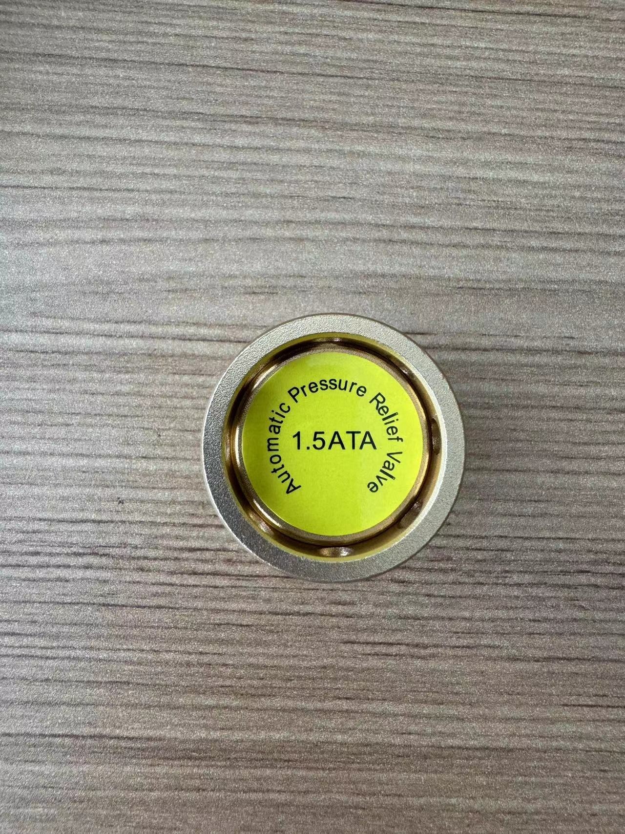 Multi-Specification Automatic Safety Valve for Portable Recovery Pods 1.3/1.5/1.7/1.9/2.0 ATA Available